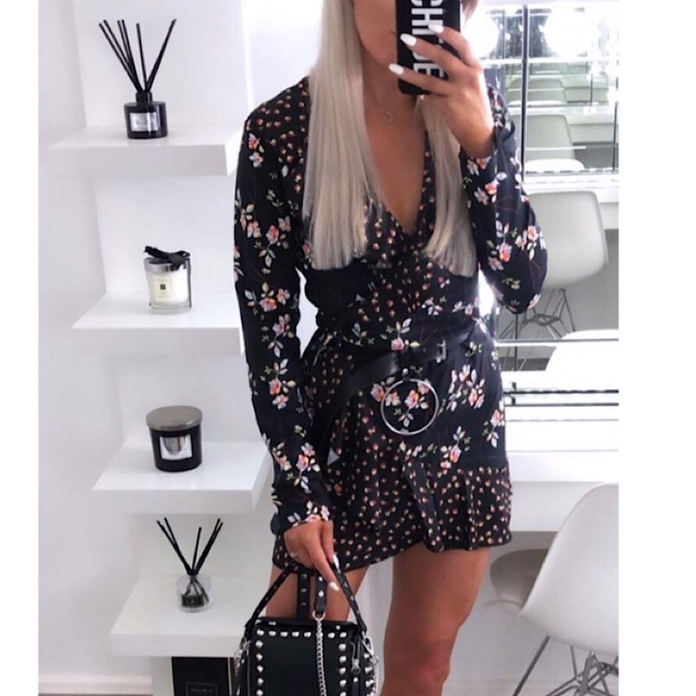 FLORAL PRINT DRESS - Picture 3 of 7